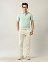 Arrow Textured Regular Fit Polo Shirt