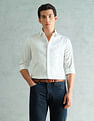 Arrow Newyork Slim Fit Smart Satin Shirt
