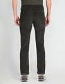 Arrow Sports Solid Corduroy Trousers