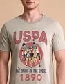 U.S. Polo Assn. Denim Co. Graphic Printed Muscle Fit T-Shirt