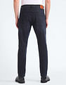 Flying Machine Slash Slim Tapered Dark Wash Jeans