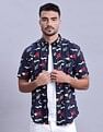 Tommy Hilfiger Printed Regular-Fit Poplin Shirts