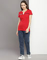 Tommy Hilfiger V-Neck Cotton Tracey T-Shirt