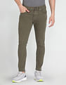 U.S. Polo Assn. Denim Co. Henry Cropped Tapered Fit Olive Jeans