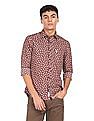 U.S. Polo Assn. Spread Collar Printed Casual Shirt