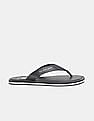 U.S. Polo Assn. V-Strap Brand Print Aldan Flip Flops