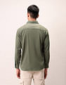 U.S. Polo Assn. Denim Co. Straight Fit Pure Cotton Shirt