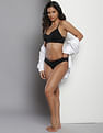 Calvin Klein Underwear Mid Rise Solid Bikini Panties