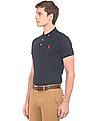 U.S. Polo Assn. Button Down Collar Solid Polo Shirt
