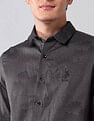 U.S. Polo Assn. Denim Co. All-Over Printed Pure Cotton Shirt