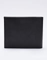 Calvin Klein Logo Black Leather Bi-Fold Wallet