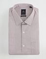 Arrow Manhattan Slim Fit Textured Shirt