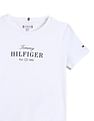 Tommy Hilfiger Kids Girls Logo Regular-Fit Cotton T-Shirt
