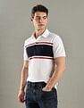 Tommy Hilfiger Striped Regular-Fit Cotton Polo T-Shirt