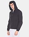 Flying Machine Brand Print Hooded Jacket