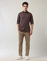 Arrow Sport Textured Pure Cotton Shirt