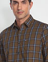 Arrow Sports Manhattan Slim Fit Tartan Casual Shirt