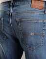 Tommy Hilfiger Mid-Wash Slim-Fit Mid Rise Jeans