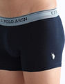 U.S. Polo Assn. Mid Rise Solid OET15 Trunks - Pack Of 3