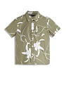 Tommy Hilfiger Kids Boys Organic Cotton Tropical Print Shirt