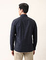 Arrow Manhattan Slim Fit All Over Printed Ceremonial Shirt