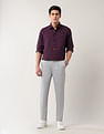 Arrow Newyork Horizontal Striped Manhattan Slim Fit Shirt