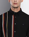 Tommy Hilfiger Vertical Striped Cotton Shirt