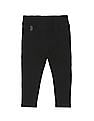 U.S. Polo Assn. Kids Elasticized Waist Solid Jeans