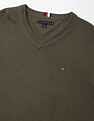 Tommy Hilfiger Solid Regular-Fit Cotton Sweater