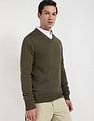 Tommy Hilfiger Solid Regular-Fit Cotton Sweater