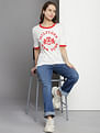 Tommy Hilfiger Varsity Flock Appliqued T-Shirt