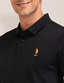 U.S. Polo Assn. Checked Slim Fit Polo Shirt
