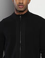 Calvin Klein Stand Neck Logo Badge Sweater