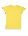 Tommy Hilfiger Kids Girls Essential Ruffle Sleeve T-Shirt