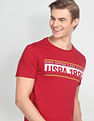 U.S. Polo Assn. Denim Co. Crew Neck Short Sleeve Brand Print T-Shirt