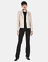 U.S. Polo Assn. Women Asymmetric Zipper Solid Biker Jacket