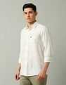 Arrow Sport Manhattan Slim Fit Horizontal Striped Shirt