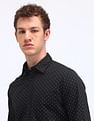 Flying Machine Geometric Slim Fit Shirt