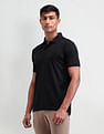 Arrow Newyork Pure Cotton Horizontal Striped Polo Shirt