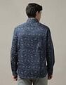 Arrow Floral Printed Cotton 1851 Shirt