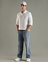 Tommy Hilfiger Solid Slim Fit Cotton Shirt