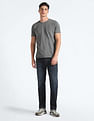 Flying Machine Dark Wash F-Jango Straight Fit Jeans