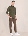 U.S. Polo Assn. Solid Cotton Twill Shirt