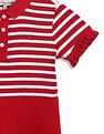 Tommy Hilfiger Kids Girls Striped Slim-Fit Cotton Dress