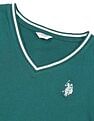 U.S. Polo Assn. Women Regular Fit Solid T-Shirt