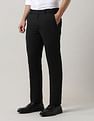 Arrow Autoflex Textured Regular Fit Trousers