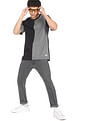 Flying Machine Crew Neck Colour Block T-Shirt
