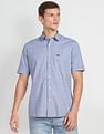 Arrow Sports Horizontal Stripe Slim Fit Shirt