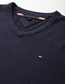 Tommy Hilfiger Solid V-Neck Sweater