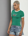 Tommy Hilfiger Archive Games Ringer Print T-Shirt